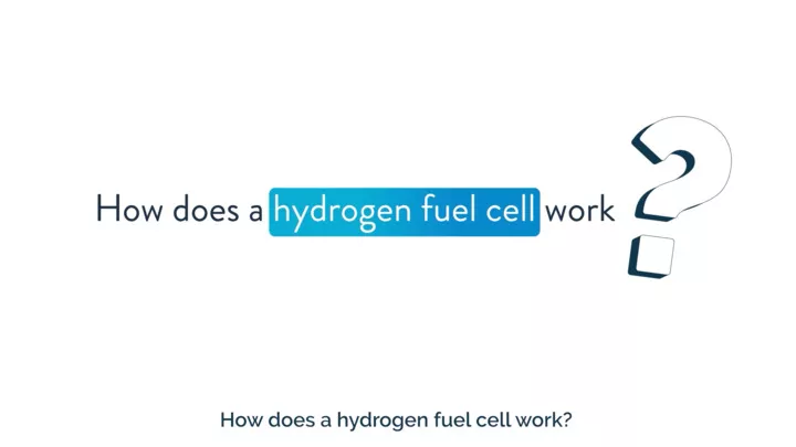 How does a hydrogen fuel cell work?