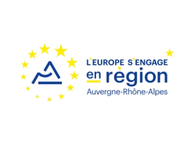 Logo de l'Europe s'engage en région - Auvergne Rhône-Alpes