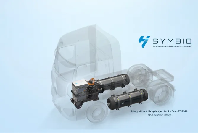 Symbio reveils its 3d generation Fuel cell technology